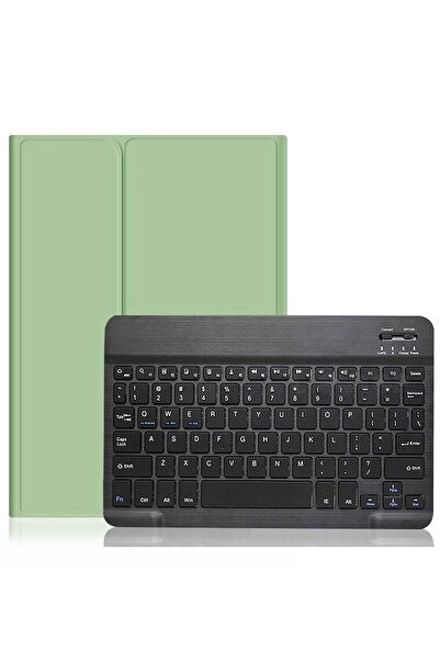 TahTicMer Ipad Mini 5 A2133 A2124 A2126 A2125 Kılıf Bluetooth Klavye Kablosuz Keyboard Standlı 7.9 Inç