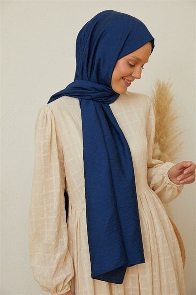 Şalland Freya Shawl Series Navy Blue