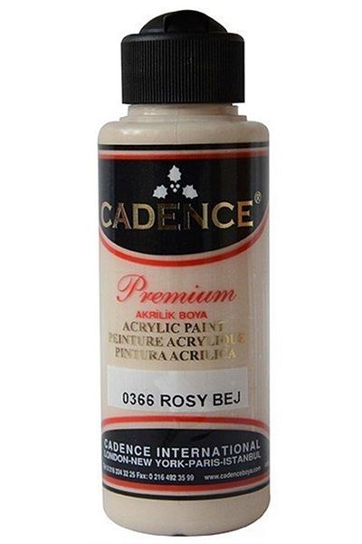 Cadence Acrylic Paint 120ml(cc) 0366 Rosy Beige