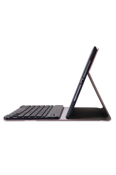 TahTicMer Ipad Mini Kılıf Bluetooth Klavye Kablosuz Keyboard Standlı 7.9 Inç 5 A2133 A2124 A2126 A2125