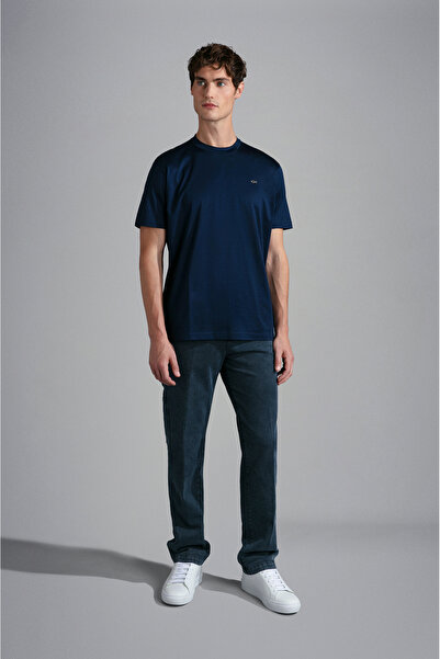 PAUL&SHARK Men's Knitted T-Shirt C.W. Cotton