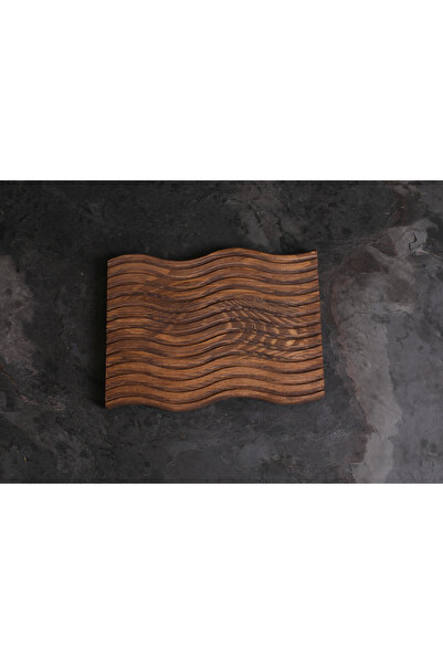 SAMMWOOD DEKORATİF AHŞAP MUMLUK , DEKORATİF SUNUMLUK