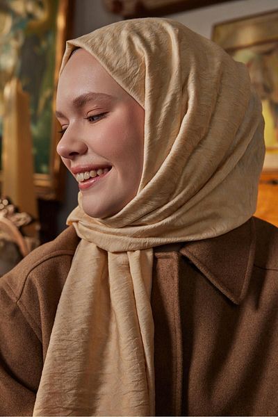 Şalland Freya Shawl Series Honey