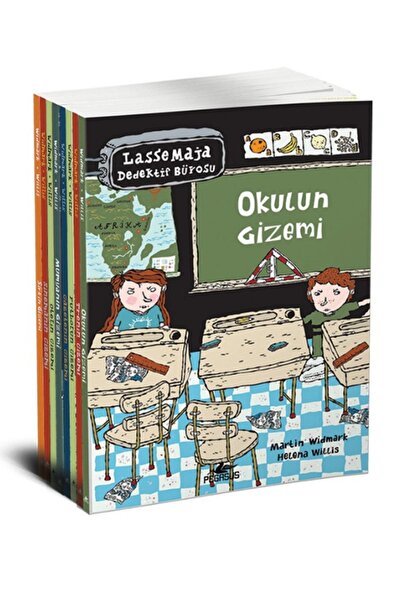 Pegasus Yayınları Lasse Maja Dedektif Bürosu Serisi Takım Set 8 Kitap - Marti...