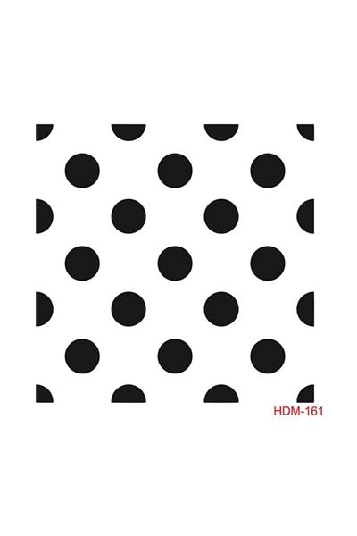 Cadence Dot Stencil (template) 25x25 Cm Round