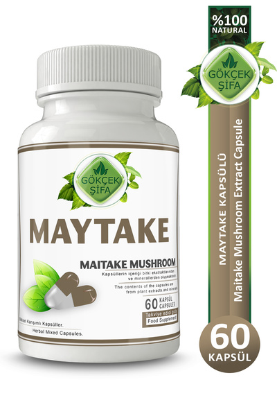 Gökçek Şifa Maytake Kapsül (MAİTAKE MUSHROOM CAPSULE)