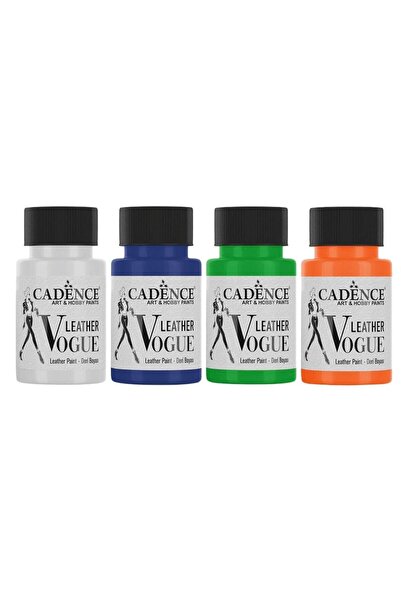 Cadence Leather Vogue Deri Boyası 4lü Set