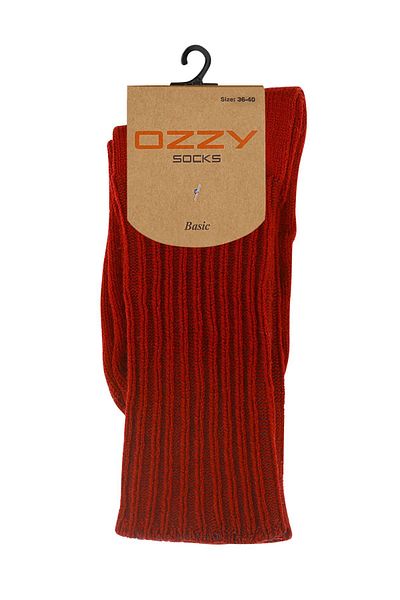 Ozzy Socks Winter Women's Wool Burgundy Color Sleeping Socks Soft Touch