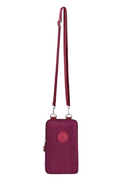 MUBO Crossbody Shoulder Bag with Adjustable Strap and Zippered Compartment Phone Holder