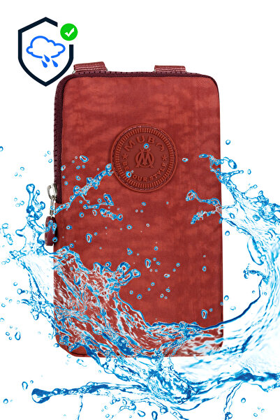 MUBO Crossbody Shoulder Bag with Adjustable Strap and Zippered Compartment Phone Holder