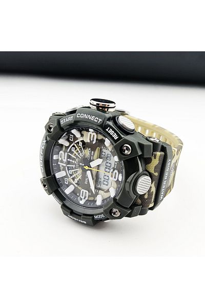 Joefox Men's Wristwatch Digital Waterproof Camouflage