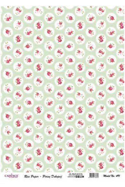 Cadence Brass Decopage Paper Model 491