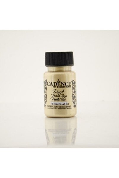 Cadence Kum Altın Rengi Dora Metalik Boya 50 Ml (cc) -198