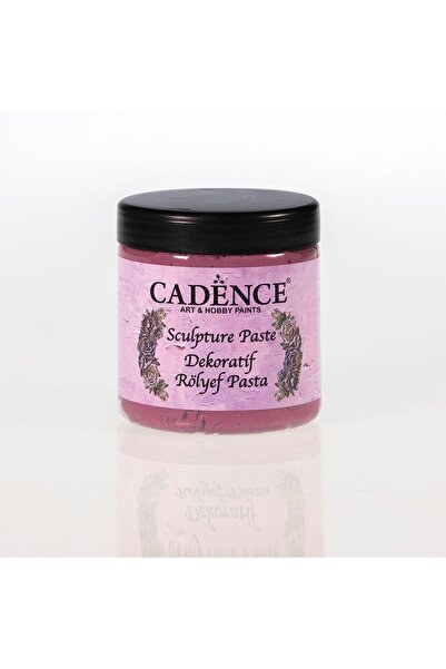 Cadence Boya 1406 Dekoratif Rölyef Pasta (SCULPTURE PASTE)-1406 Viktorya Pembe-250ml-400gr