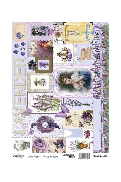 Cadence Rice Decoupage - Model 531