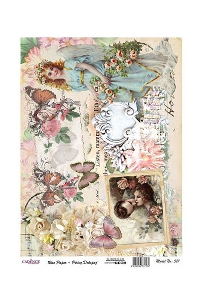 Cadence Rice Decoupage - Model 521