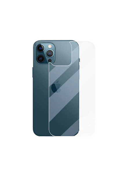 noktaks iPhone 13 Pro - Arka Kasa Koruyucu Maxi Glass Temperli Cam - T21360