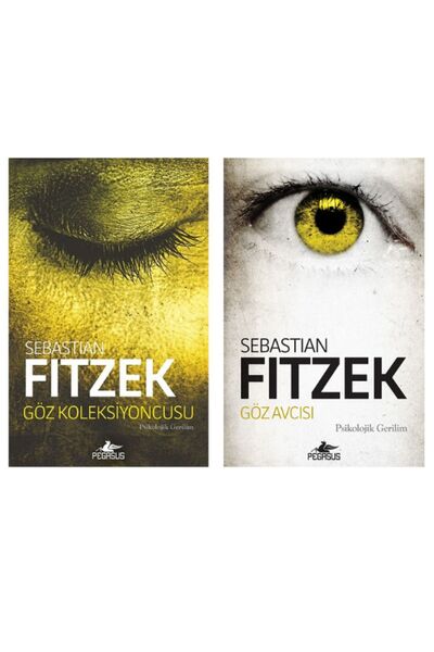 Pegasus Yayınları Göz Koleksiyoncusu Serisi Set (2 Kitap) – Sebastian Fitzek | Psikolojik Gerilim Romanları