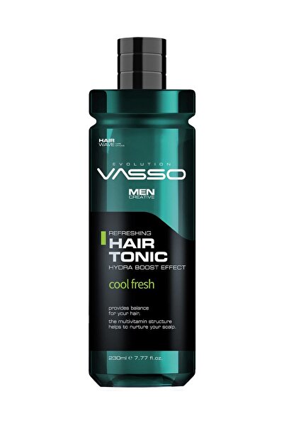 Vasso Men Mentollü Multivitaminli Güçlendirici Ve Ferahlatıcı Saç Toniği - Hair Tonic 260 ml