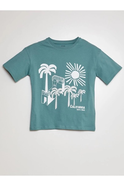 Zeyder Kids Tricou pentru băiat cu detaliu de broderie