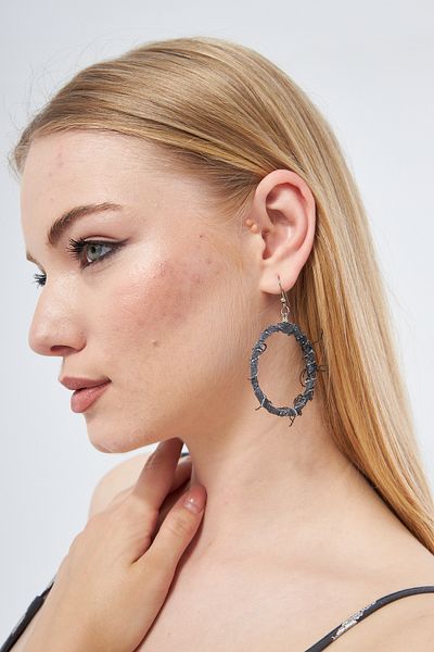 Kutaf Women's Hoop Earrings - Stylish Design