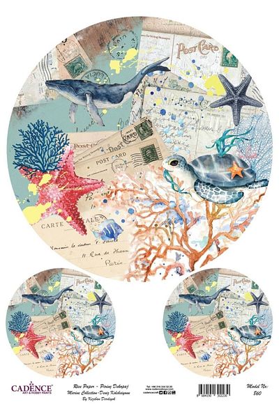 Cadence Rice Decoupage-860