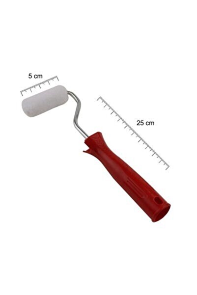 Cadence Metal Saplı Kadife Rulo Fırça 5cm