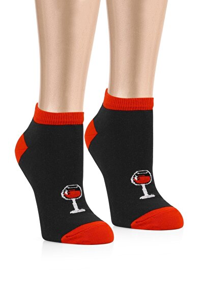 Ozzy Socks 5 Pairs Fun Patterns Women's Booties Socks Ozzyp005