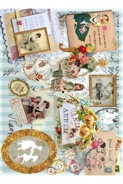 Cadence Rice Decoupage - Model 327
