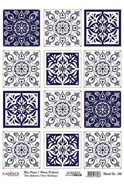 Cadence 1adet Model 726 - Pirinç Kağıt Dekopaj