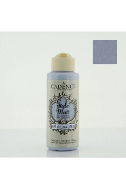 Cadence Style Matt Mat Akrilik Boya S9027 Açık Çelik Mavi 120 Ml