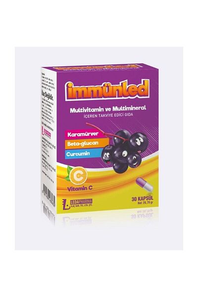 LedaPharma Immune Multivitamin and Mineral Supplement