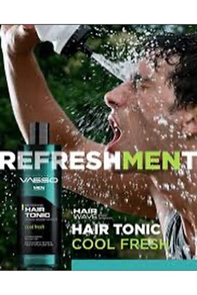 Vasso Men Mentollü Multivitaminli Güçlendirici Ve Ferahlatıcı Saç Toniği - Hair Tonic 260 ml