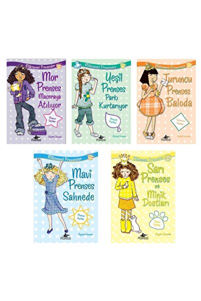 Pegasus Yayınları Mükemmel Prensesler Seti (5 Kitap) – Rengârenk Sayfalarla P...