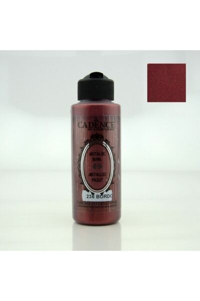 Cadence Bordo Rengi Metalik Boya 120ml (236)