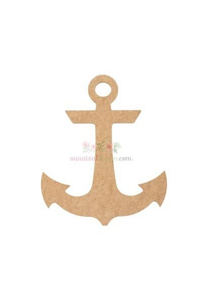Cadence Wooden Anchor Figure (MDF Object)