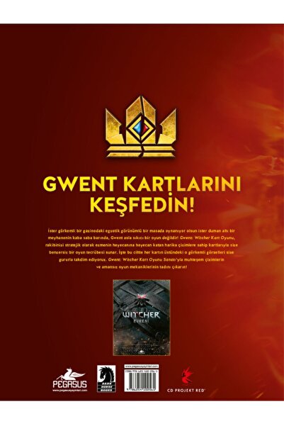 Pegasus Yayınları Gwent: Witcher Kart Oyunu Sanatı (Ciltli) - Cd Projekt Red