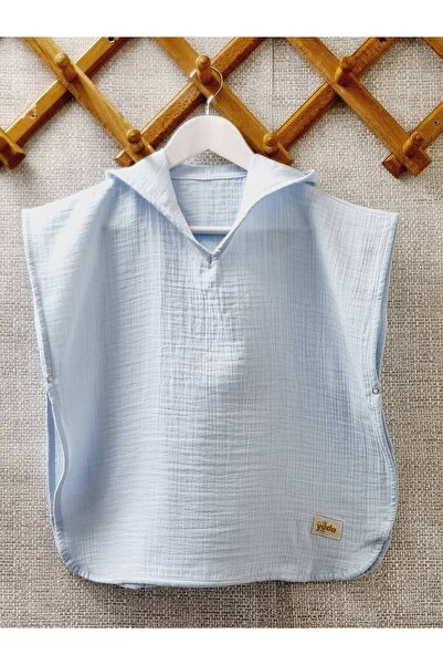 Yada Baby بونشو موسلين بغطاء للرأس للأطفال والرضع - 100% قطن، منشفة الشاطئ، ل...