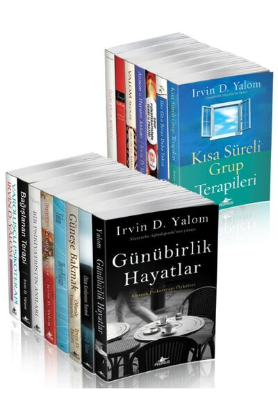 Pegasus Yayınları Irvin D. Yalom Tüm Kitaplar Koleksiyon Özel Set 15 Kitap