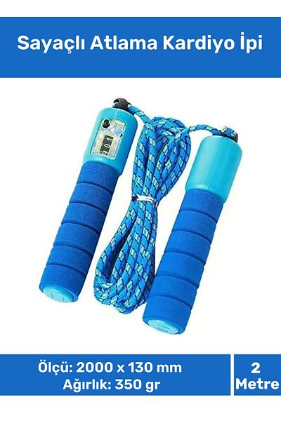 Pastimore Premium Multi-Colored Jump Rope with Counter Special Jump Rope for Children Children's Game Jump Rope Cardio Rope