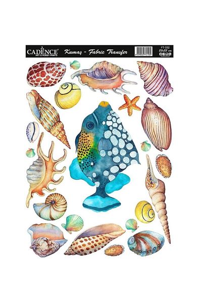 Cadence Fabric Transfer Underwater World 25x35 Kt-32