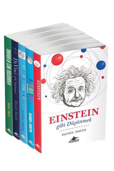 Pegasus Yayınları Onlar Gibi Düşünmek Seti (5 Kitap) – Daniel Smith | Einstei...