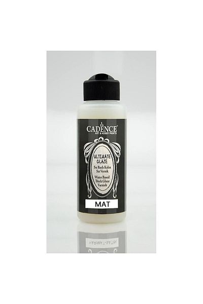 Cadence Ultimate Glaze Thick Glaze Varnish Matte 120ml Thick Glaze Varnish Matte 120ml Başkent Hobby