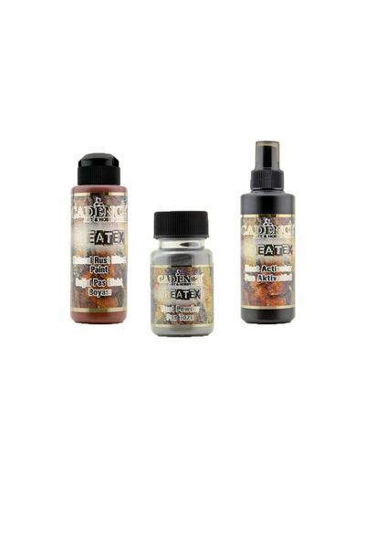 Cadence Boya Cadence Pas Efekt Boyası 3'lü Set(pas Boyası+pas Aktivatör+demir Tozu)
