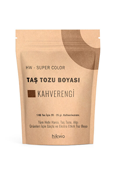 Hikwo HW - Toz Boya - Taş Tozu Boyası - Hobi Harcı Boyası - Mum Boyası 100 Gr...