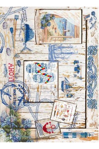 Cadence Rice Decoupage Paper Model 337