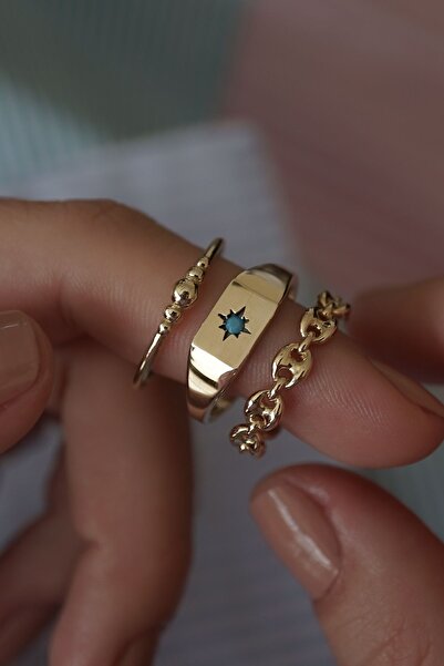 ALTINTAŞ KUYUMCULUK Şimal Şövalye Altın Yüzük