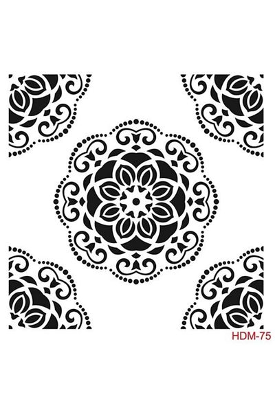 Cadence Home Decor Stencil Hdm075 ( 25 X 25 )