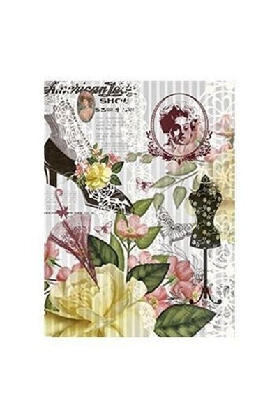 Cadence Rice Decoupage - Model 128