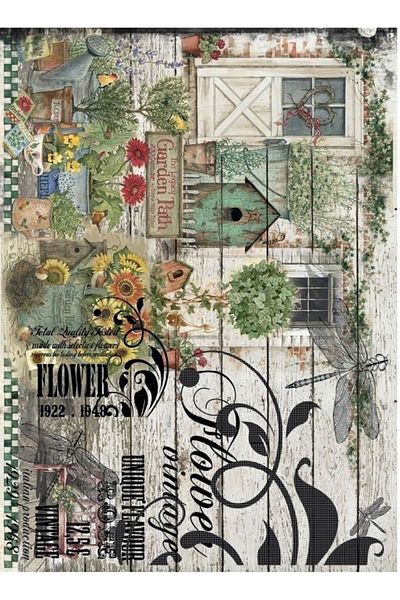 Cadence Brass Decopage - Model 356-(30X42Cm)